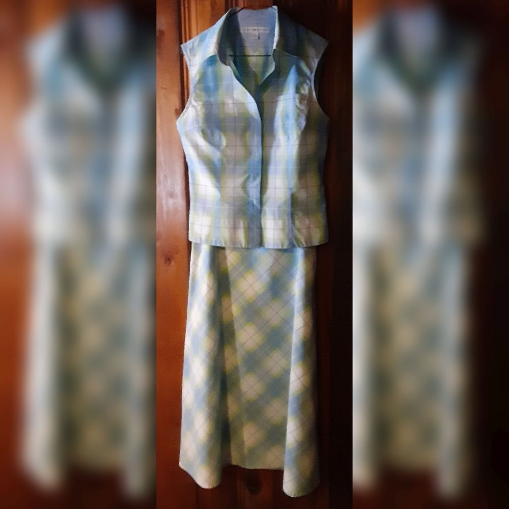 Tommy Hilfiger Maxi Skirt/Top Set 100% Cotton